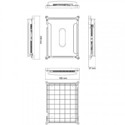 Контролер доступу DS-K2604T main board для 4 дверей